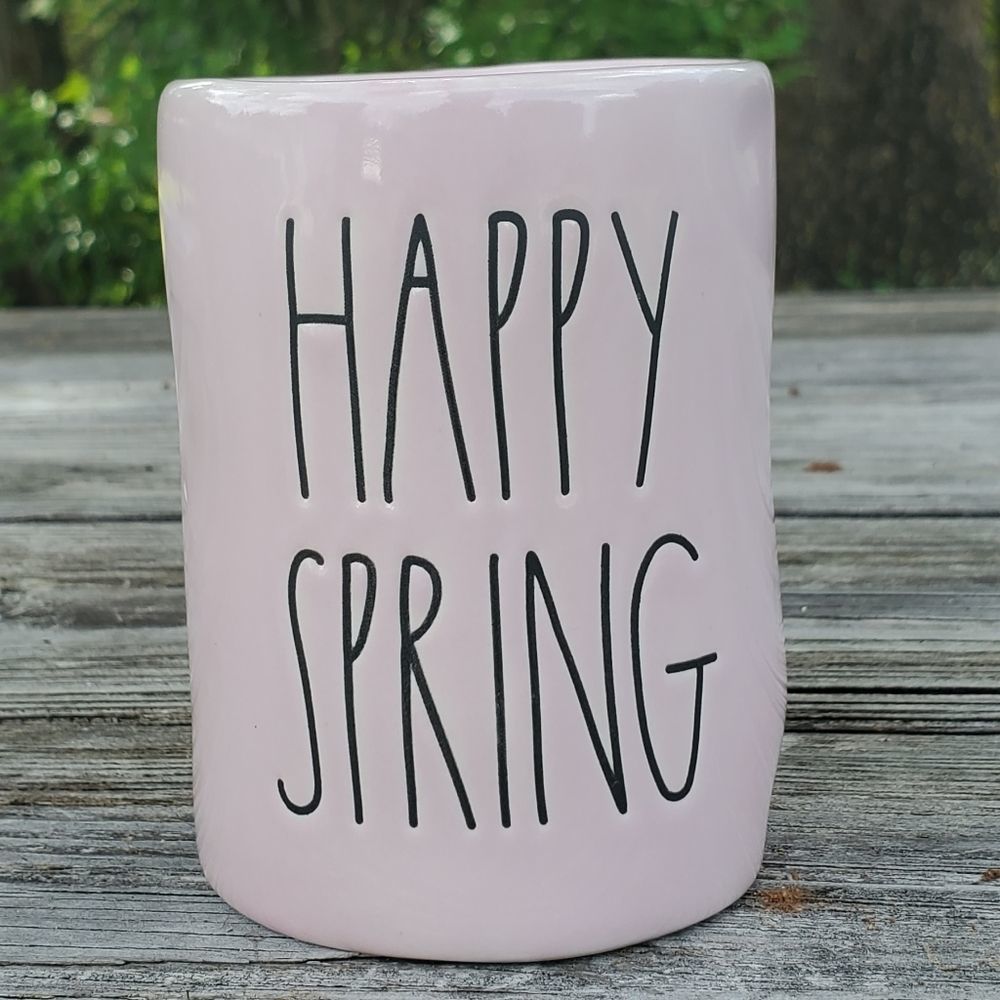 RAE Dunn Pink Peony Scented Candle